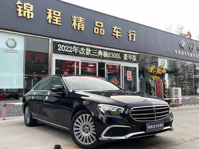 Mercedes-Benz Mercedes-Benz E-Class Mercedes-Benz E-Class 2022 Model Three E 300 L Luxury Model — фото