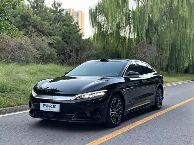 Byd Chinese Han 2025 Dm-I Smart Driving Version 125km Lidar Flagship Model — фото