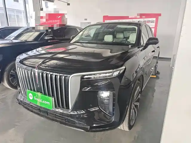 Red Flag Hongqi E-Hs9 Hongqi E-Hs9 2022 Model 660km Flag Collar Version Four Seats — фото