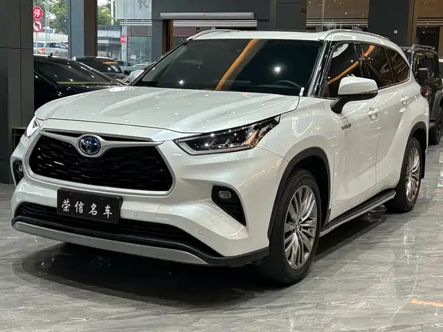Toyota Highlander Highlander 2023 2.5l Intelligent Electric Hybrid Dual-Engine Four-Wheel Drive Premium Version 7 Seats — фото