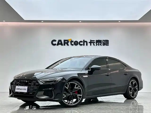 Audi Audi A7l Audi A7l 2024 45 Tfsi Quattro Black Warrior Edition — фото