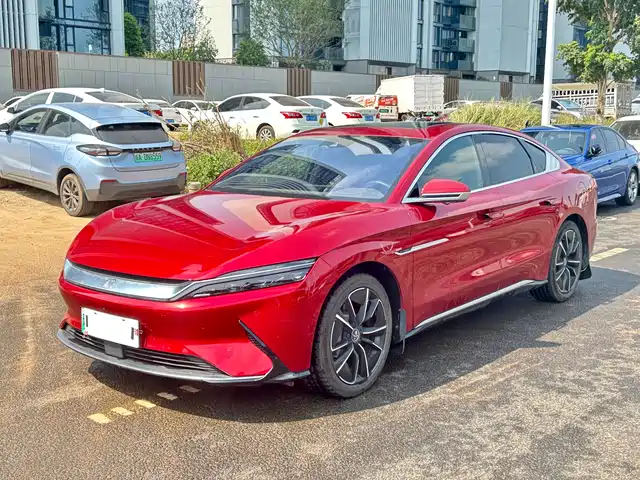 Byd Chinese Han 2020 Ev Four-Wheel Drive High-Performance Version Flagship Model — фото