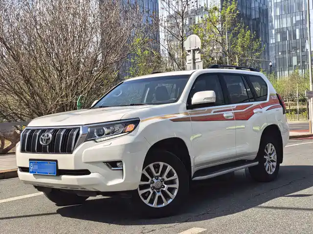 Toyota Prado Prado 2018 3.5l Automatic Tx-L Navi Rear Mounted Spare Tire — фото