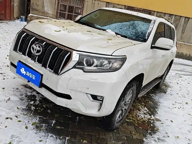 Toyota Prado Prado 2018 3.5l Automatic Tx-L Navi Rear Mounted Spare Tire — фото