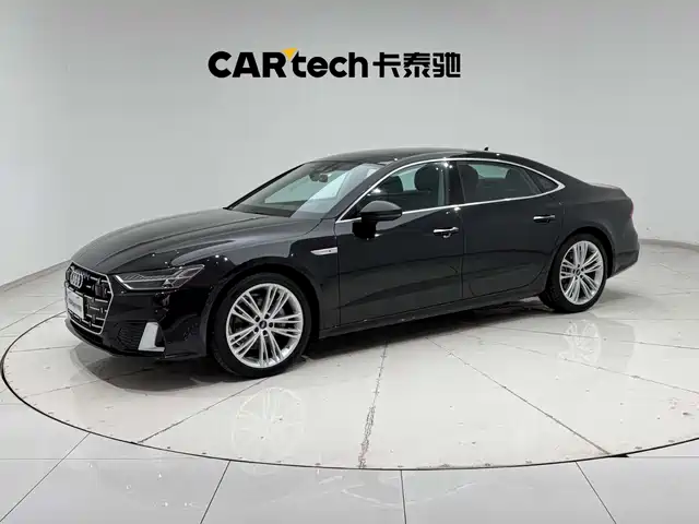Audi Audi A7l Audi A7l 2024 45 Tfsi Quattro Black Warrior Edition — фото