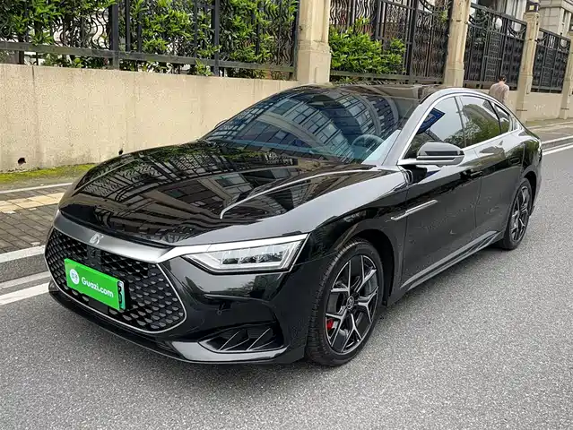 Byd Chinese Han 2024 Dm-I Honor Edition 200km Flagship Model — фото
