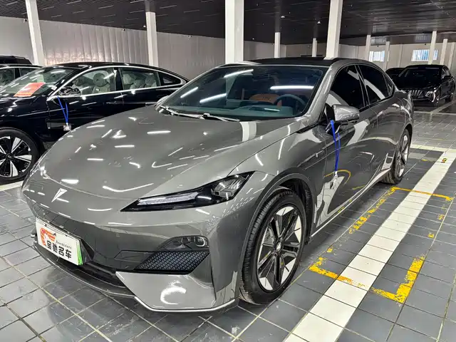 Dark Blue Car Dark Blue Sl03 Dark blue SL03 2025 pure electric sports model — фото