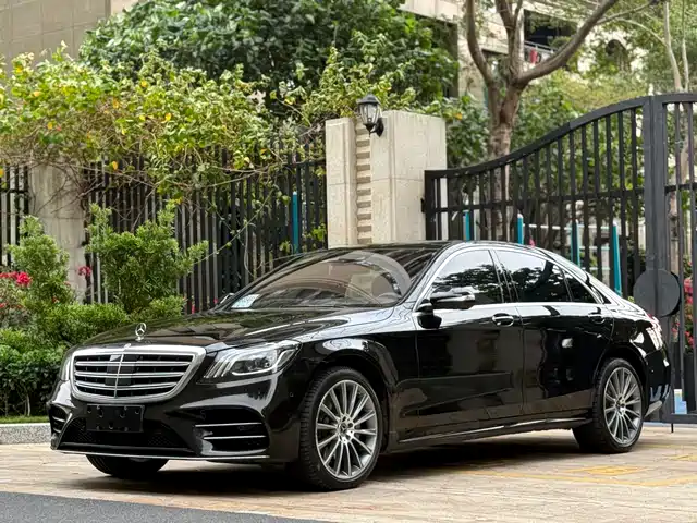 Mercedes-Benz Mercedes Benz S Class Mercedes-Benz S-Class 2018 S 450 L 4matic Excellent Special Edition — фото