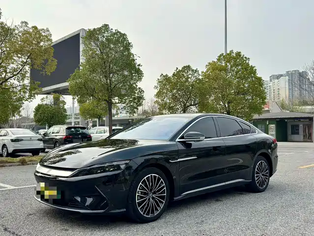 Byd Chinese Han 2023 Ev Champion Edition 605km Front-Wheel Drive Premium Model — фото