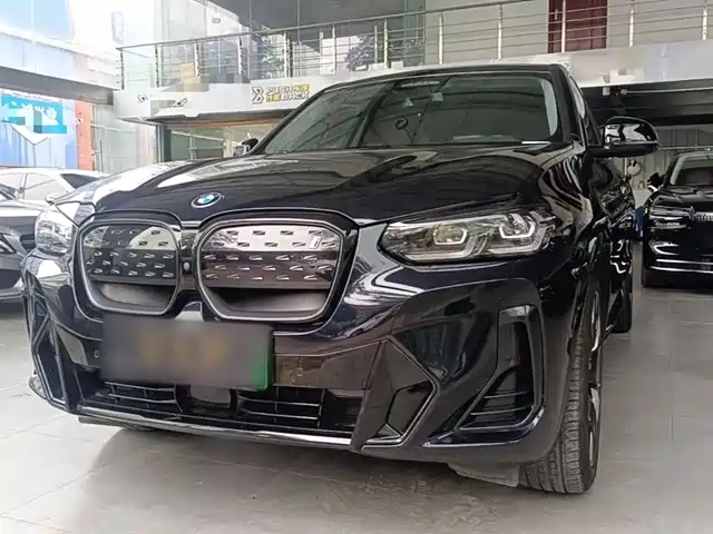 Bmw Bmw Ix3 Bmw Ix3 2022 Facelift, Innovative Collar Model — фото