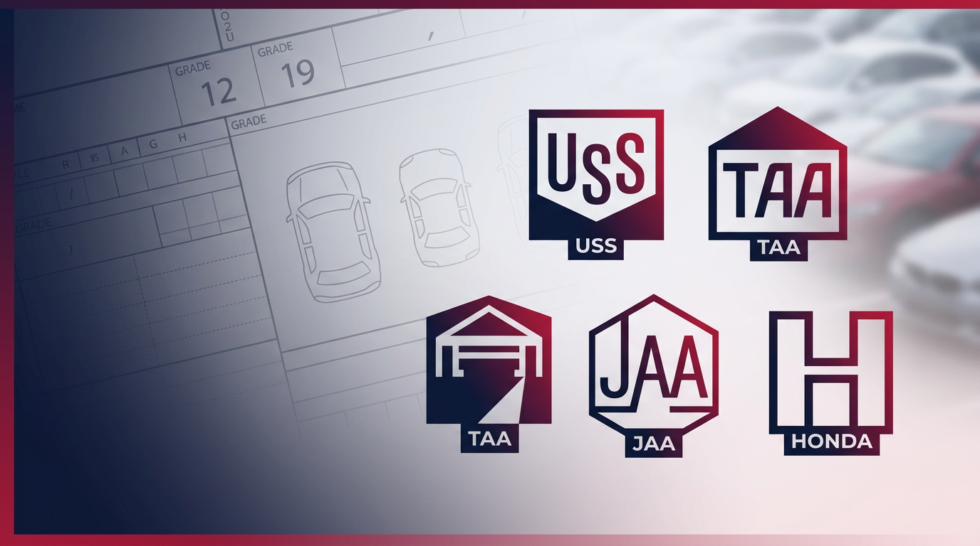 Японские аукционы по именам: USS, TAA, JAA, Honda и другие — что это значит для цены и «характера» лота